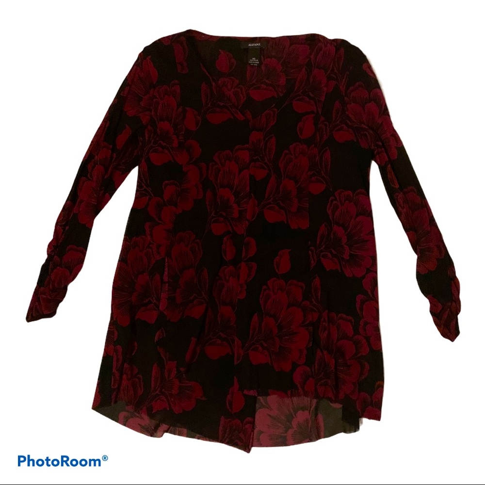 Alfani long sleeve blouse